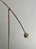 SOLD Vintage Cantilevered Brass Lamp