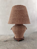 Vintage Wicker Lamp
