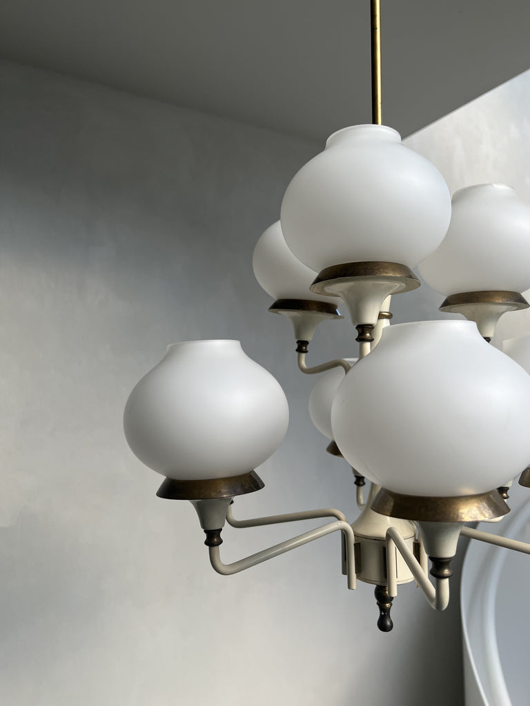 1950's Swedish Hans Agne Jakobsson Chandelier