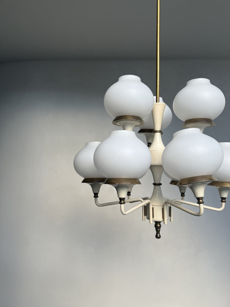 1950's Swedish Hans Agne Jakobsson Chandelier