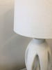 Monumental 70's Ceramic Lamp USA