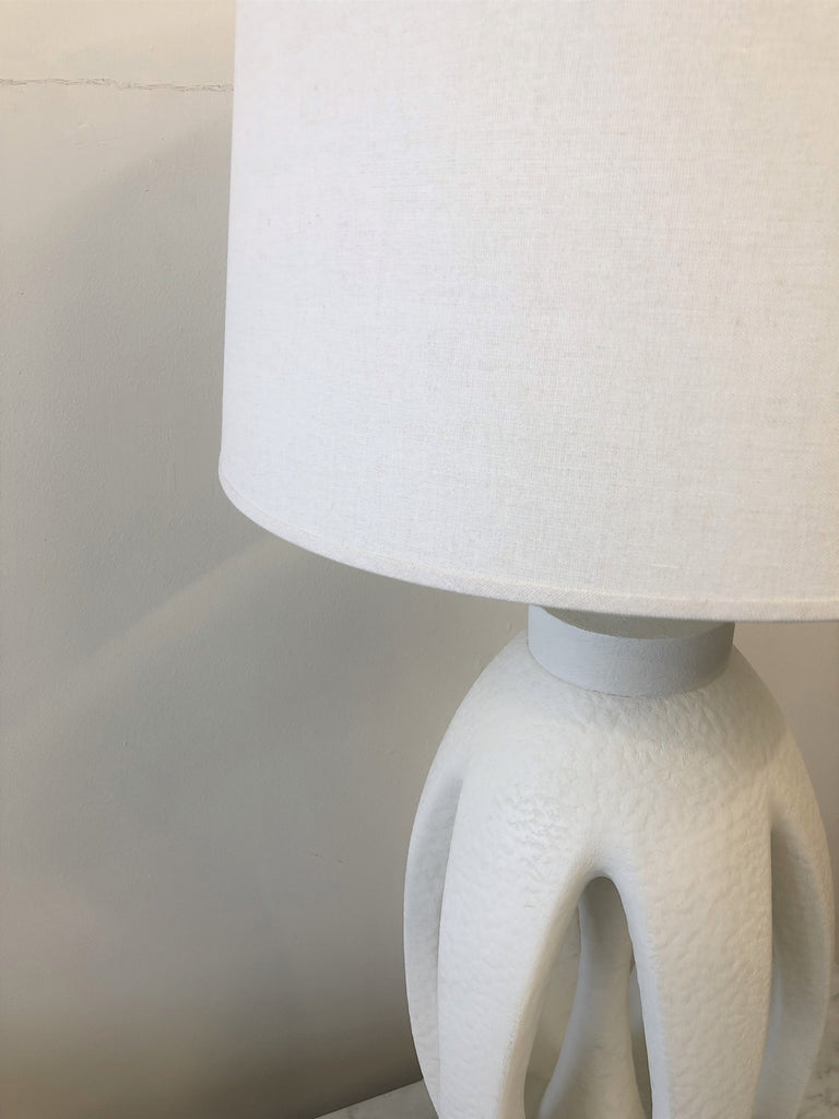 Monumental 70's Ceramic Lamp USA