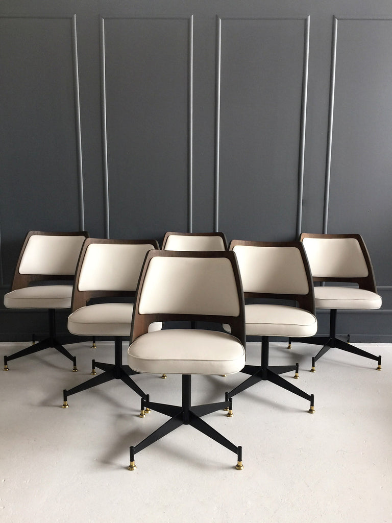 Vintage Brody Chairs 1950 s Chicago Mid Century Swag