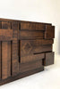 SOLD Brutalist Cubist Style Credenza by Lane Altavista