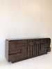 SOLD Brutalist Cubist Style Credenza by Lane Altavista