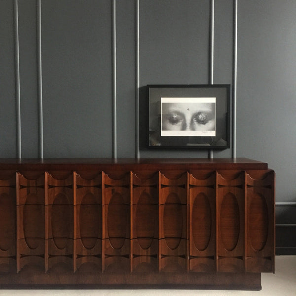 Brutalist Sideboard Paul Evans Style