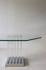 SOLD Charles Hollis Lucite Table