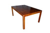 SOLD Milo Baughman Parsons style Burlwood Dining Table