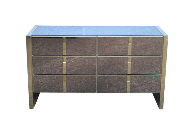 SOLD Ello Bronze Mirrored Dresser