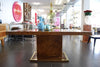 1970's Milo Baughman attr Burlwood Dining Table, USA