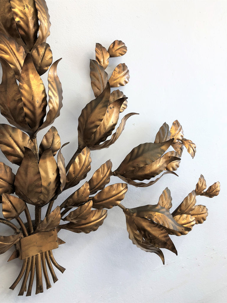 SOLD French Tole Wall Sconce