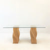 Gabriella Crespi Style Reed Dining Table