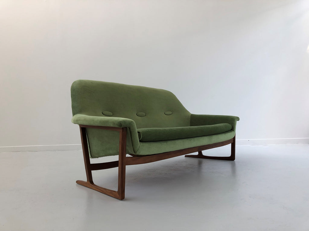 SOLD Scandinavian 1960's Teak Lounger
