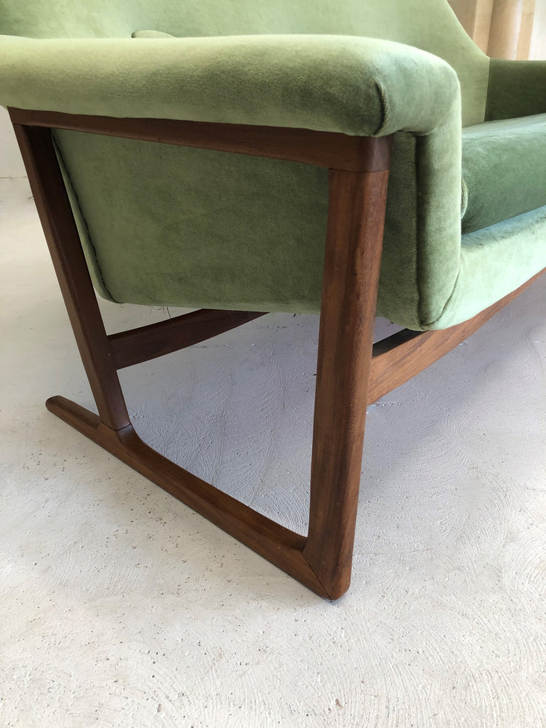 SOLD Scandinavian 1960's Teak Lounger