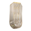 Vintage Art Deco Lucite Ribbon Chandeliers
