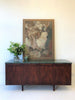 SOLD 1960's Bespoke Brazilian Rosewood Credenza USA