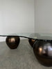 SOLD Vintage Raku Ceramic and Sculpted Glass by American Artist Mark Hines