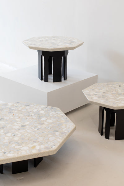 Set of Three Harvey Probber Terrazzo tables