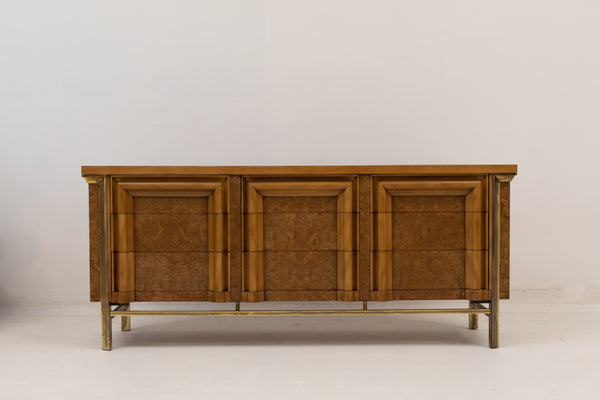 SOLD American Burlwood Dresser