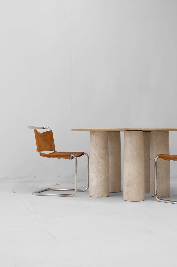 SOLD Rare II Colonnato Dining Table by Mario Bellini