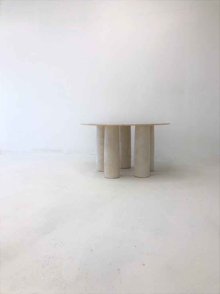 SOLD Rare II Colonnato Dining Table by Mario Bellini