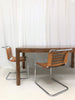 SOLD Milo Baughman Parsons style Burlwood Dining Table