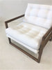 SOLD 1970's Milo Baughman Scoop Arm Chairs