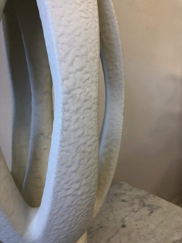 Monumental 70's Ceramic Lamp USA