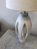 Monumental 70's Ceramic Lamp USA