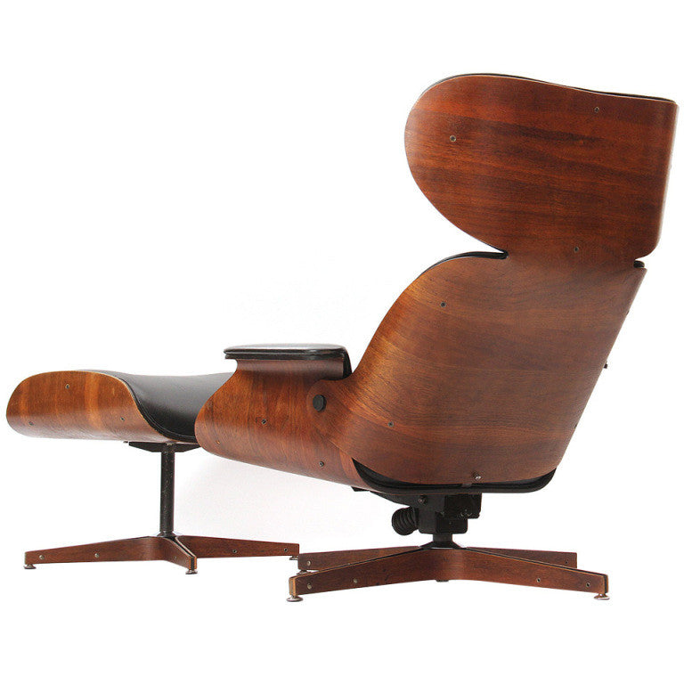 Mr Chair with Ottoman by George Mulhauser