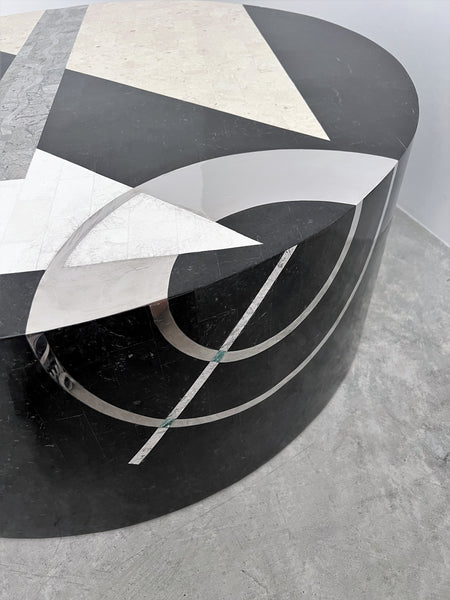 Vintage Oggetti "Tavola" Marble Coffee Table