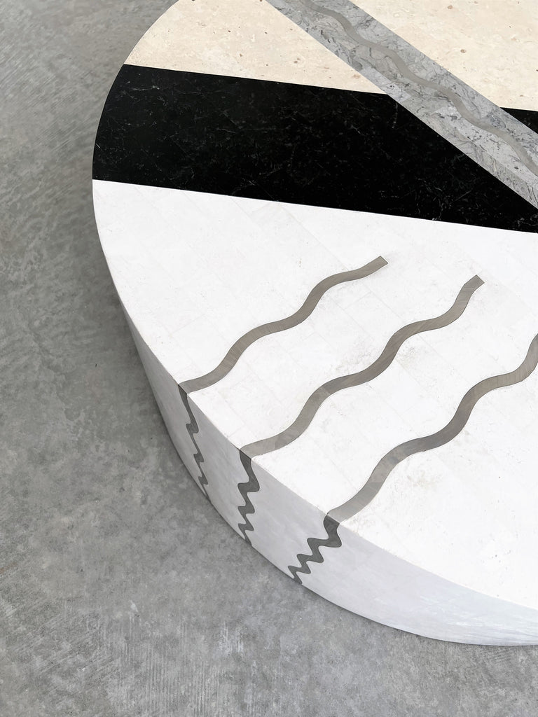 Vintage Oggetti "Tavola" Marble Coffee Table