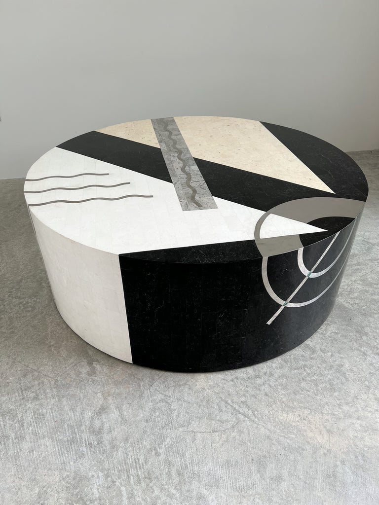 Vintage Oggetti "Tavola" Marble Coffee Table