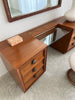 Rare Paul Frankl Dresser & Brutalist Mirror for Brown Saltman USA