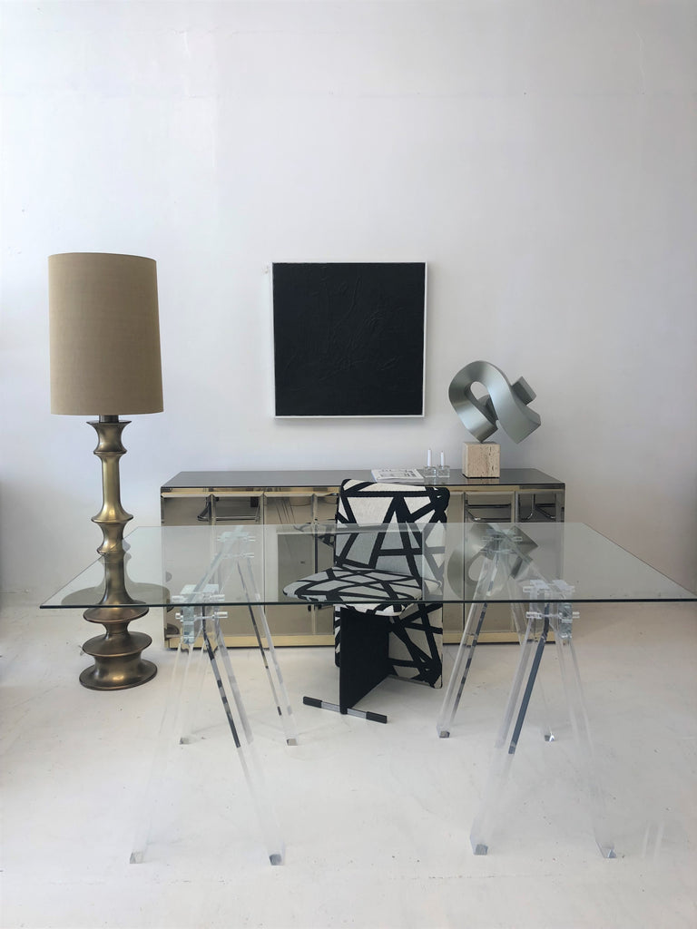 SOLD  Lucite Dining Table USA