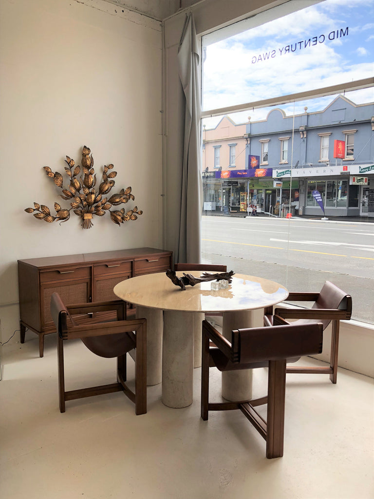 SOLD Rare II Colonnato Dining Table by Mario Bellini – Mid Century