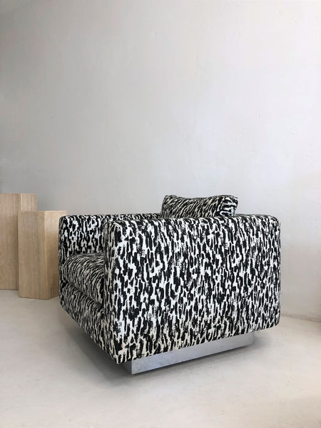 SOLD 1980's Graphic Club Chairs