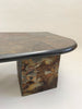 1970's Brutalist Slate Table