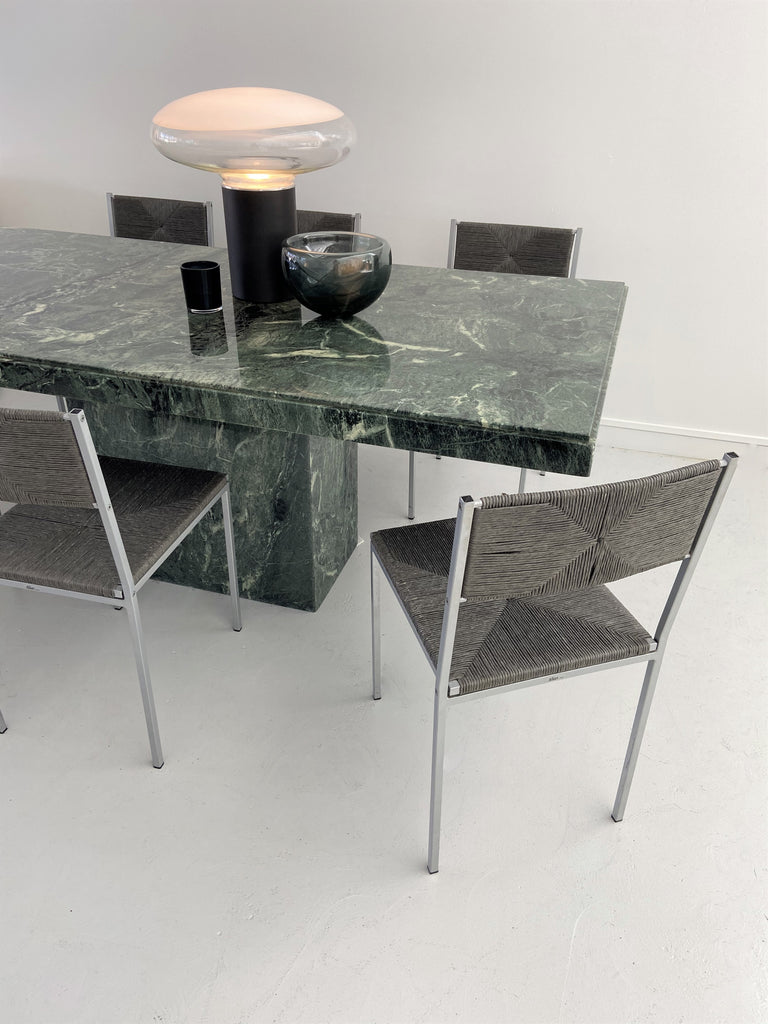 SOLD Antique Serpentine Italian Marble Table