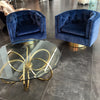 Milo Baughman Club Swivel Chairs