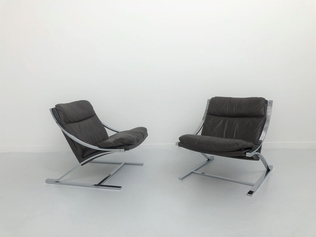 SOLD Paul Tuttle Zeta Arm Chairs