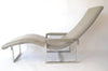 Vintage Henerdon Leather Chaise Lounger 1975