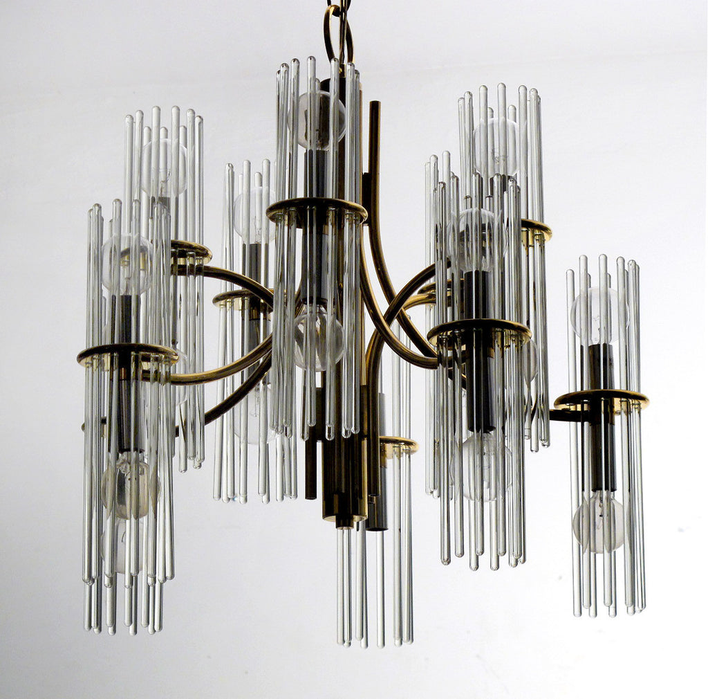 Lightolier Art Deco Chandelier