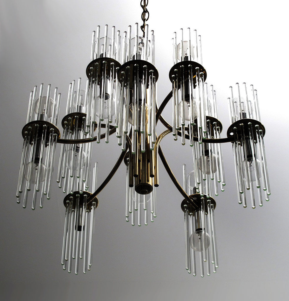 Lightolier Art Deco Chandelier