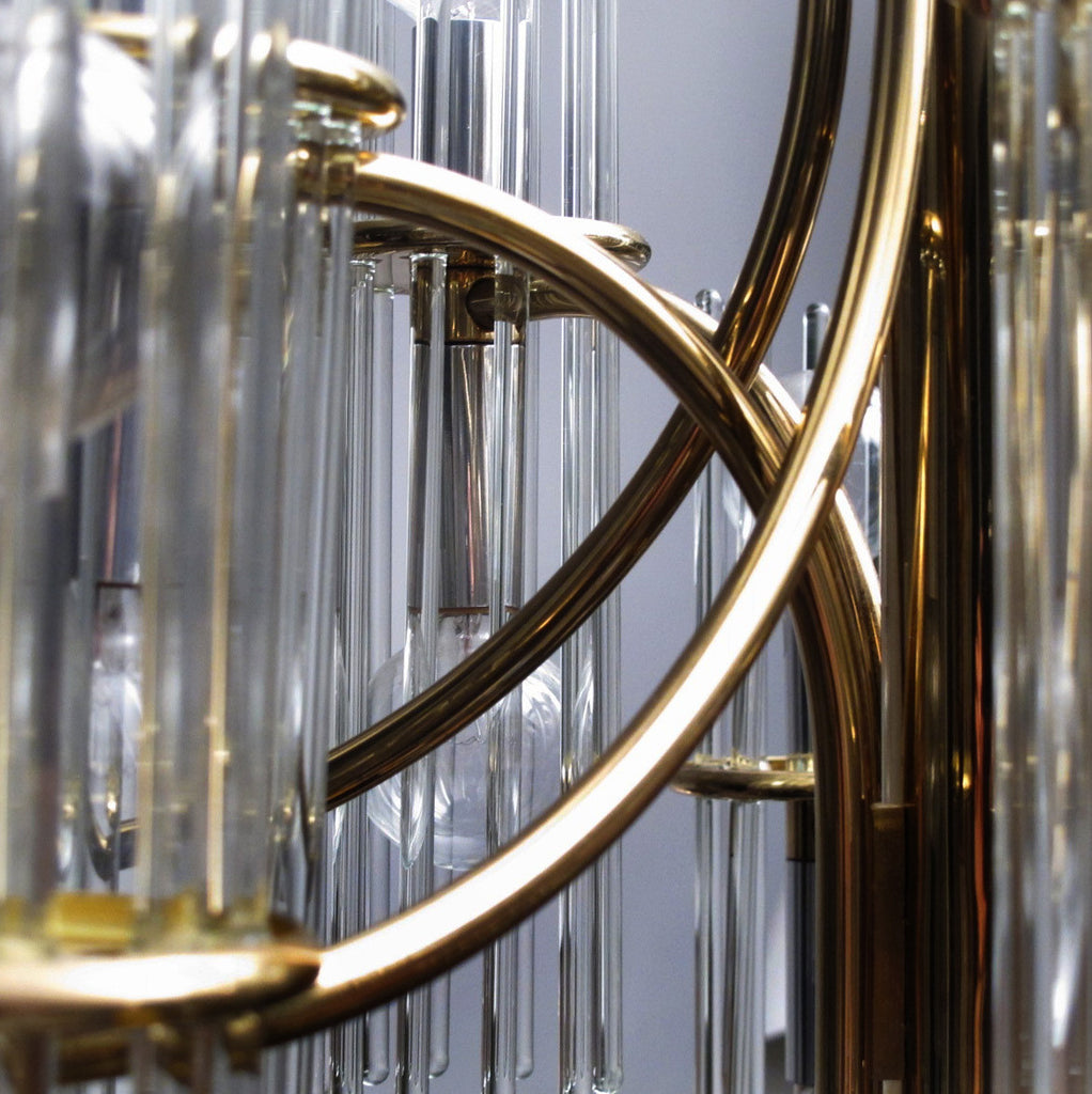 Lightolier Art Deco Chandelier